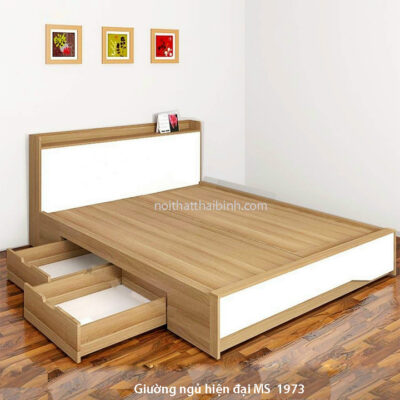 Giường ngủ hiện đại MS 1973