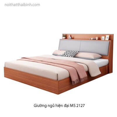 Giường ngủ hiện đại 1m6 MS 2127