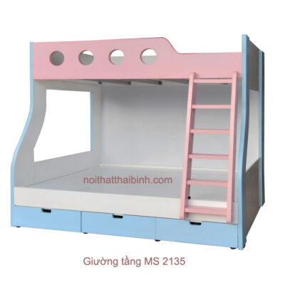 Giường tầng 1 2m đẹp MS 2135