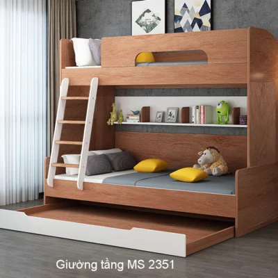 Mẫu giường hai tầng MS 2351