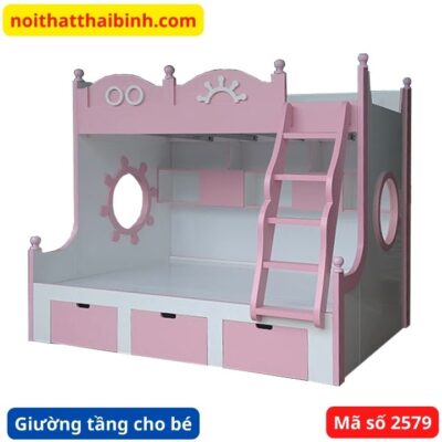 Giường tầng 1m6 MS 2579