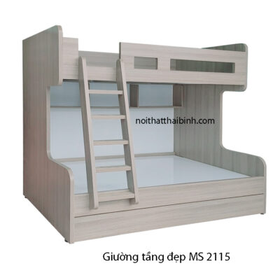Giường tầng đẹp 1m4 MS 2115