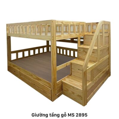 Giường gỗ 2 tầng MS 2895