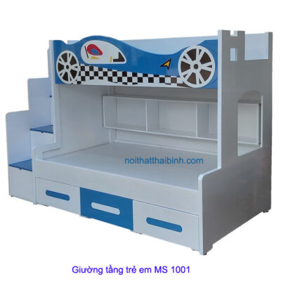 Giường tầng trẻ em MS 1001 Giá bán = 15.500.000đ giảm còn= 13.500.000đ