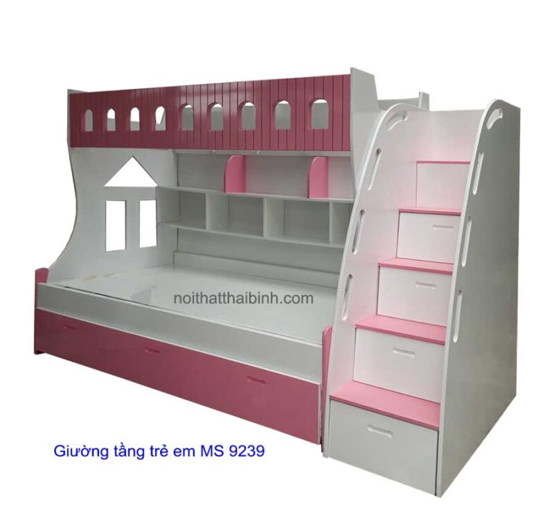 Giường tầng trẻ em MS 9239 Giá 13.800.000đ - Hình ảnh 2