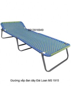 Giường xếp đan dây Đài Loan MS 1915 | cỡ trung