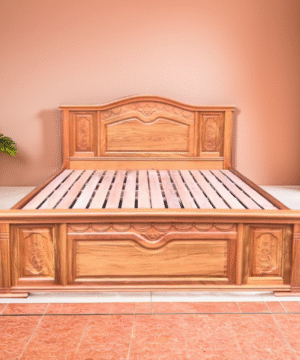 Giường Gỗ Đinh Hương Tự Nhiên Đẹp MS 3183