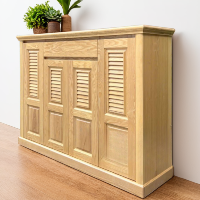 Tủ giày gỗ sồi tự nhiên MS 3180