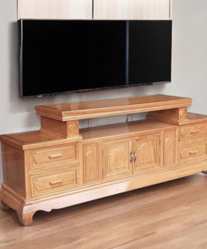 Kệ tivi gỗ gõ đỏ MS 3059