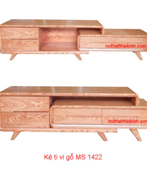 Kệ ti vi gỗ MS 1422 Giá bán= 9.000.000đ giảm còn= 8.000.000đ