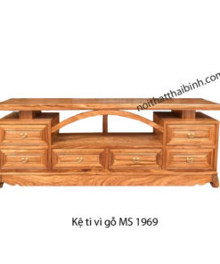 Kệ tivi gỗ đinh hương MS 1969