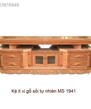 Kệ tivi gỗ sồi tự nhiên MS 1941