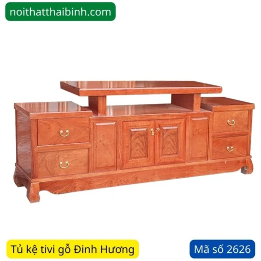 Tủ kệ tivi gỗ Đinh Hương MS 2626