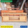 Tủ kệ tivi gỗ Hương Xám MS 2663 - Hình ảnh 5
