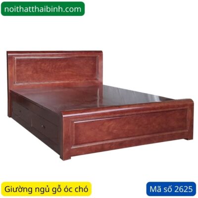 Giường ngủ gỗ óc chó MS 2625