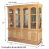 Tủ rượu đẹp bằng gỗ gõ đỏ MS 3156 - Hình ảnh 6