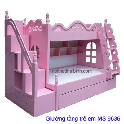 Giường tầng trẻ em MS 9636 Giá = 15.000.000 đ