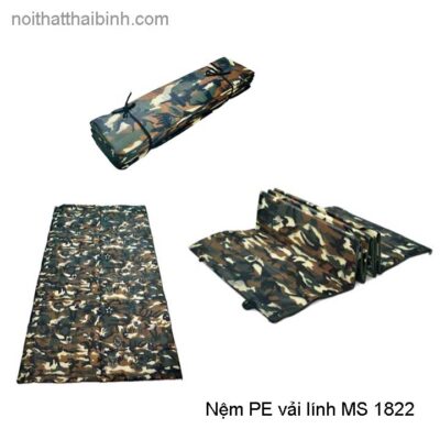 Nệm cá nhân vải lính MS 1822