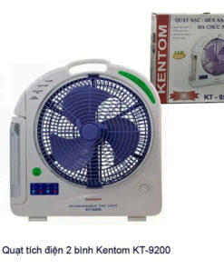 Quạt tích điện 2 bình Kentom KT-9200