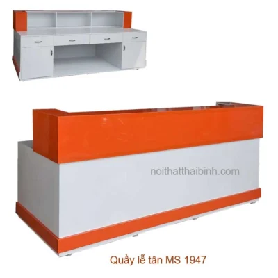 Quầy lễ tân hiện đại MS 1947