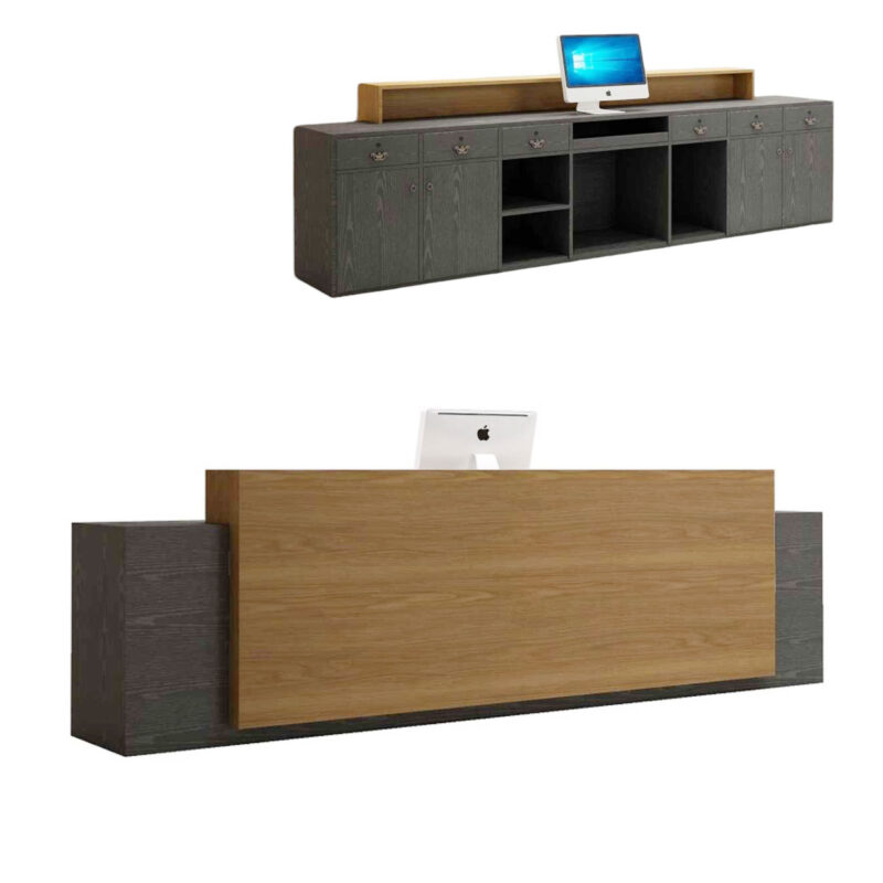 Quầy lễ tân khách sạn đẹp MS 3198 - Hình ảnh 7