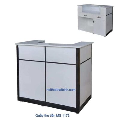 Quầy tính tiền 1m MS 1173 Giá bán= 4.500.000 đ giảm còn= 3.500.000đ