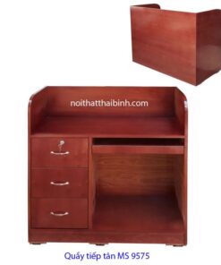 Quầy thu tiền shop cửa hàng giá rẻ MS 9575 Giá 1m2 = 3.500.000
