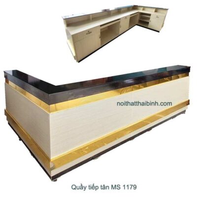 Quầy tiếp tân khách sạn đẹp MS 1179 Giá bán = 20.000.000 đ
