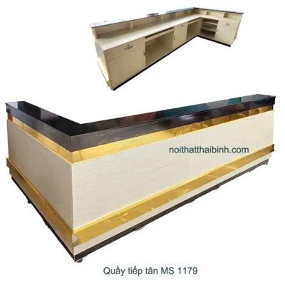 Quầy tiếp tân khách sạn đẹp MS 1179 Giá bán = 20.000.000 đ