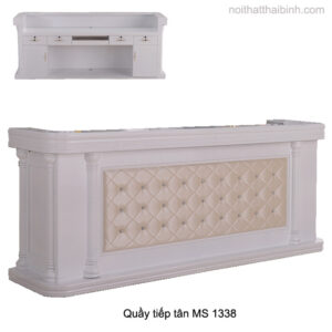 Quầy tiếp tân hiện đại chất lượng MS 1338 Giá bán= 17.000.000đ giảm còn= 15.000.000đ