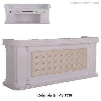 Quầy tiếp tân hiện đại chất lượng MS 1338 Giá bán= 17.000.000đ giảm còn= 15.000.000đ