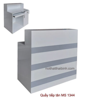 Quầy tiếp tân 1m MS 1344 Giá bán= 5.200.000đ giảm còn= 4.200.000đ