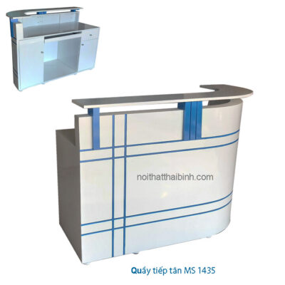 Quầy tiếp tân MS 1435 Giá bán= 5.000.000đ giảm còn= 4.000.000đ