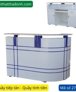 Quầy tiếp tân đẹp giá rẻ MS 2706