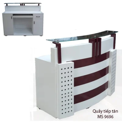 Quầy tiếp tân MS 9696 Giá 1m2 = 4.200.000