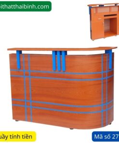Quầy tiếp tân đẹp giá rẻ MS 2729