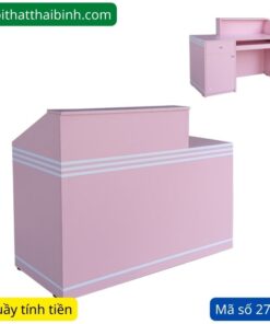 Quầy tính tiền đẹp 1m2 MS 2784