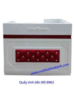 Quầy tính tiền MS 8963 Size : 1m4 x 1m08 x 0m47 Giá: 7.700.000