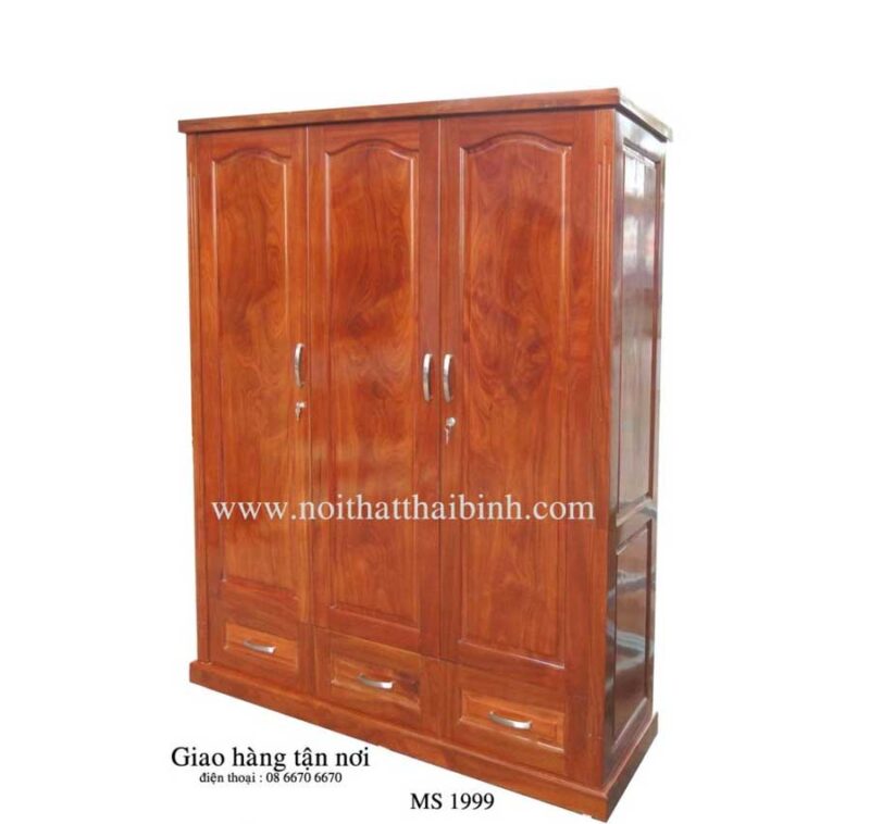 Tủ gỗ căm xe MS : 1999  - Giá :  5.500.000m2