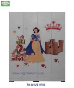 Tủ áo Bạch Tuyết MS 8756-Giá : Size 1m2 = 5.200.000                1m6 = 6.700.000