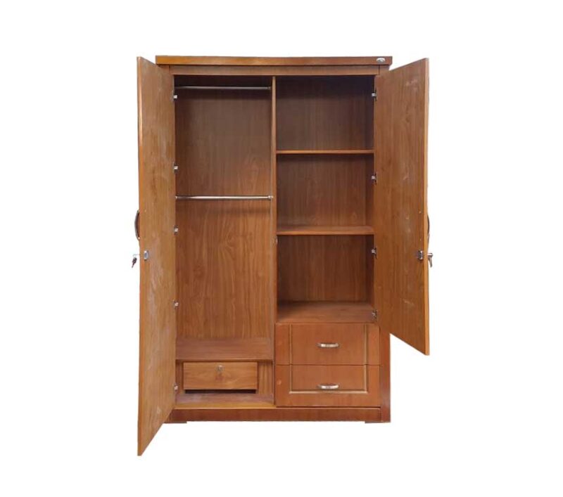 Tủ áo phủ vân gỗ MS 9196 Giá 1m0 = 5.000.000đ - Hình ảnh 3