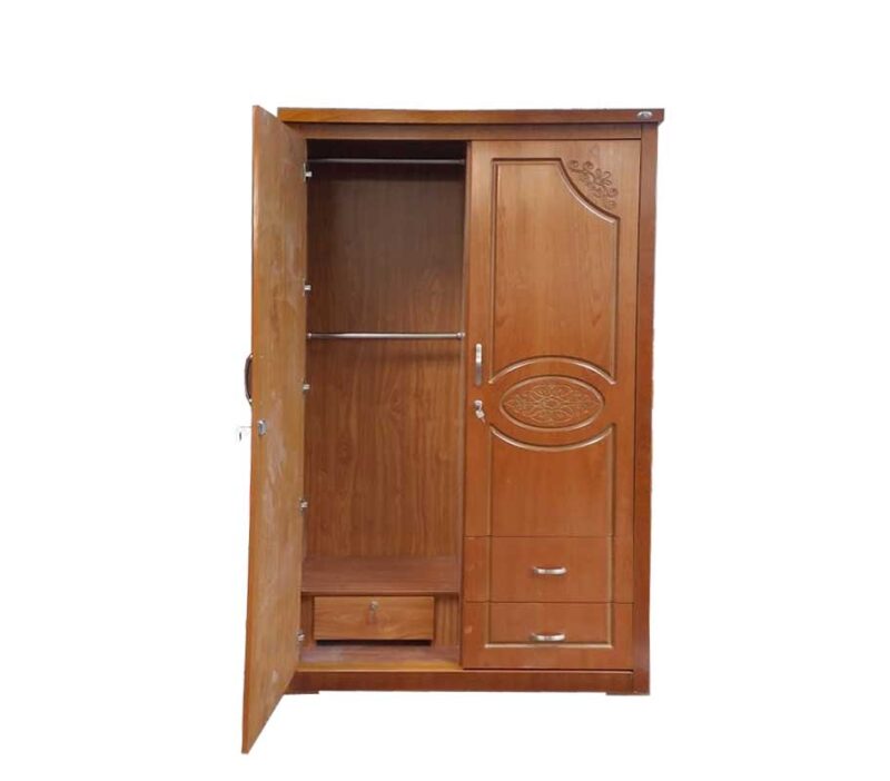Tủ áo phủ vân gỗ MS 9196 Giá 1m0 = 5.000.000đ - Hình ảnh 4