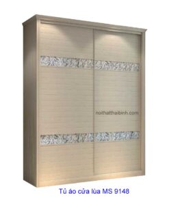 Tủ áo cửa lùa MS 9148 Giá 1m8 = 8.500.000