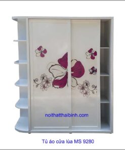 Tủ áo cửa lùa MS 9280 Giá 1m6 = 7.000.000