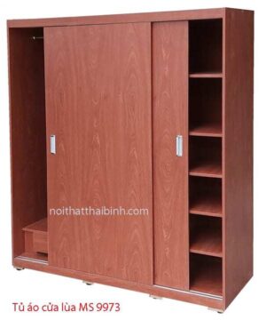 Tủ áo cửa lùa đẹp MS 9973 Giá bán = 7.000.000 đ