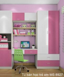 Tủ áo - bàn học trẻ em MS 8927 Giá : 2.600.000 m2