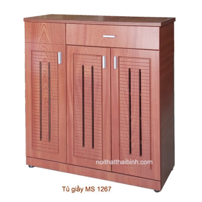 Tủ giầy đẹp giá rẻ MS 1267 Giá bán = 3.200.000 đ giảm còn = 2.700.000 đ