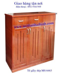 Tủ giầy MS 6463  Giá 1m2 = 3.000.000