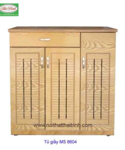 Tủ giầy vân gỗ sồi MS : 8604   Giá : 1m2 = 3.000.000