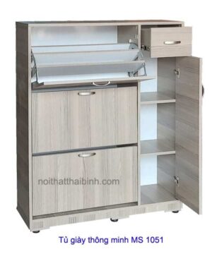 Tủ giày thông minh đẹp MS 1051 Giá bán = 2.700.000đ giảm còn = 2.200.000đ